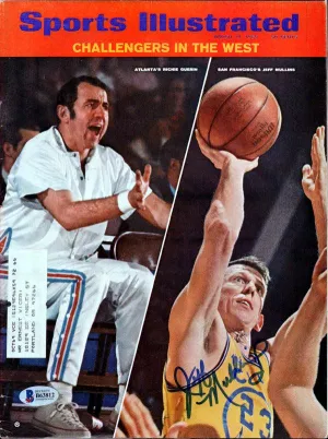 Jeff Mullins Autographed Sports Illustrated Magazine San Francisco Warriors Beckett BAS #B63812