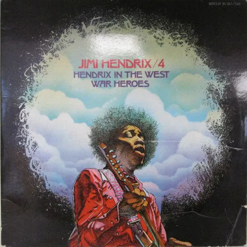 Jimi Hendrix - Hendrix In The West / War Heroes (LP, Album   LP, Album   Comp, RE, Gat) (NM or M-)