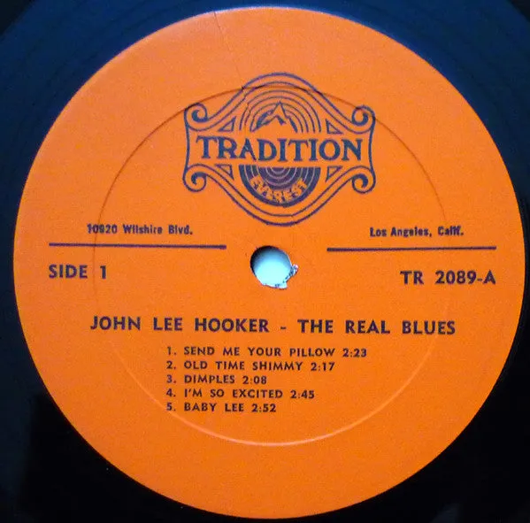 John Lee Hooker - The Real Blues (LP, Comp) (NM or M-)