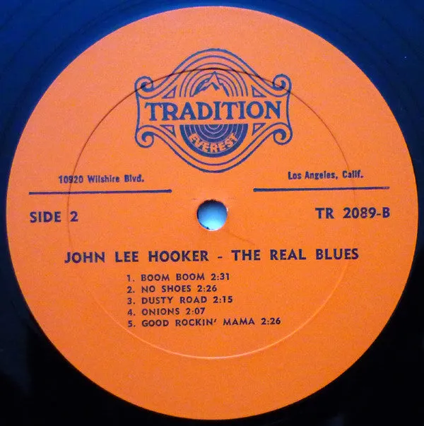 John Lee Hooker - The Real Blues (LP, Comp) (NM or M-)