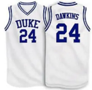 Johnny Dawkins Duke Blue Devils College Basketball Throwback Jersey