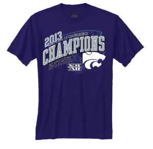 Kansas State K-State Wildcats Gear for Sports 2013 Big 12 Champs Purple T-Shirt