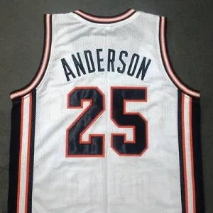 Kenny Anderson Fighting Illinis College Throwback Basketball Jersey