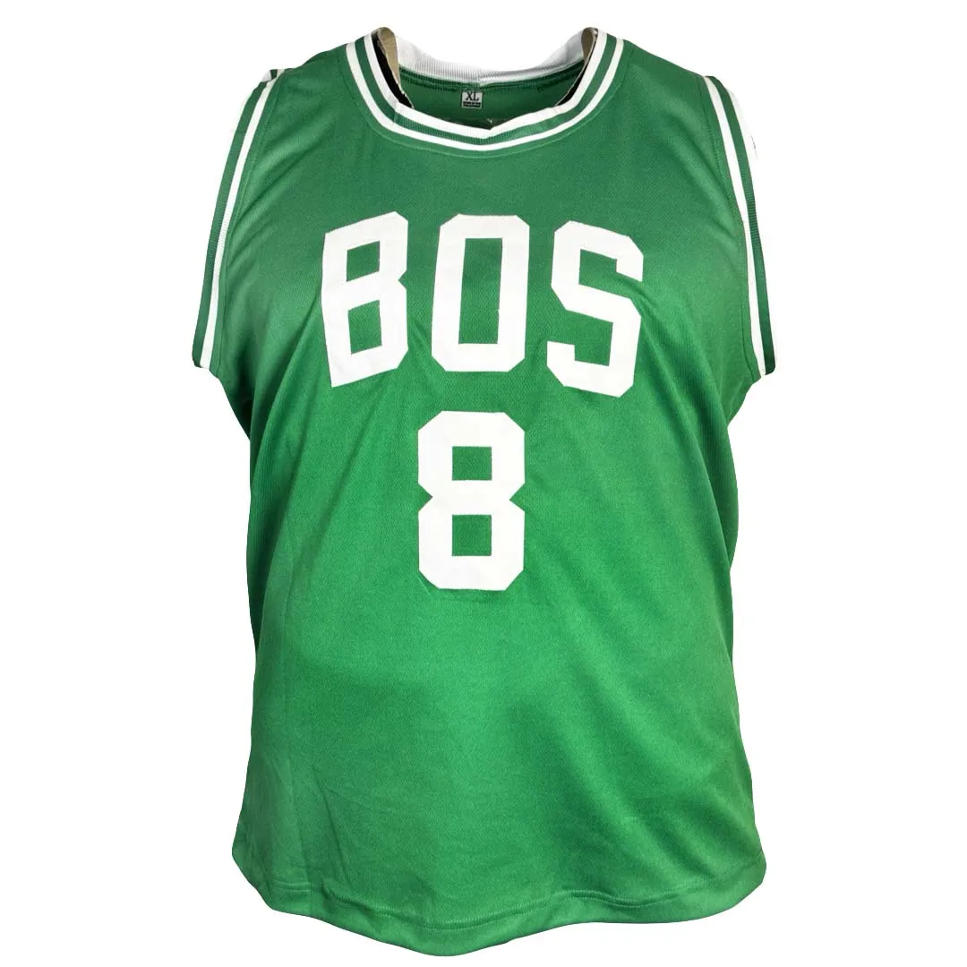 Kristaps Porzingis Signed Boston Green Basketball Jersey (Beckett)