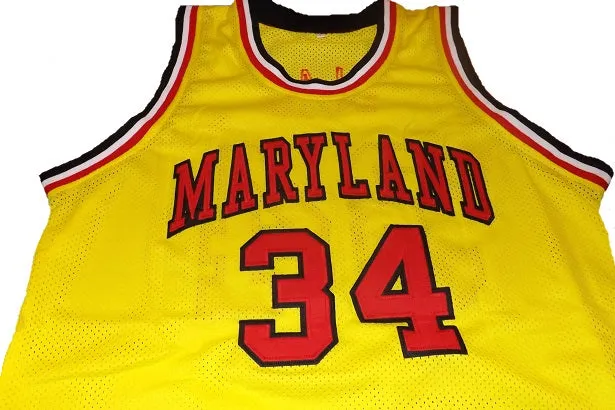 Len Bias Maryland Terrapins College Basketball Throwback Jersey