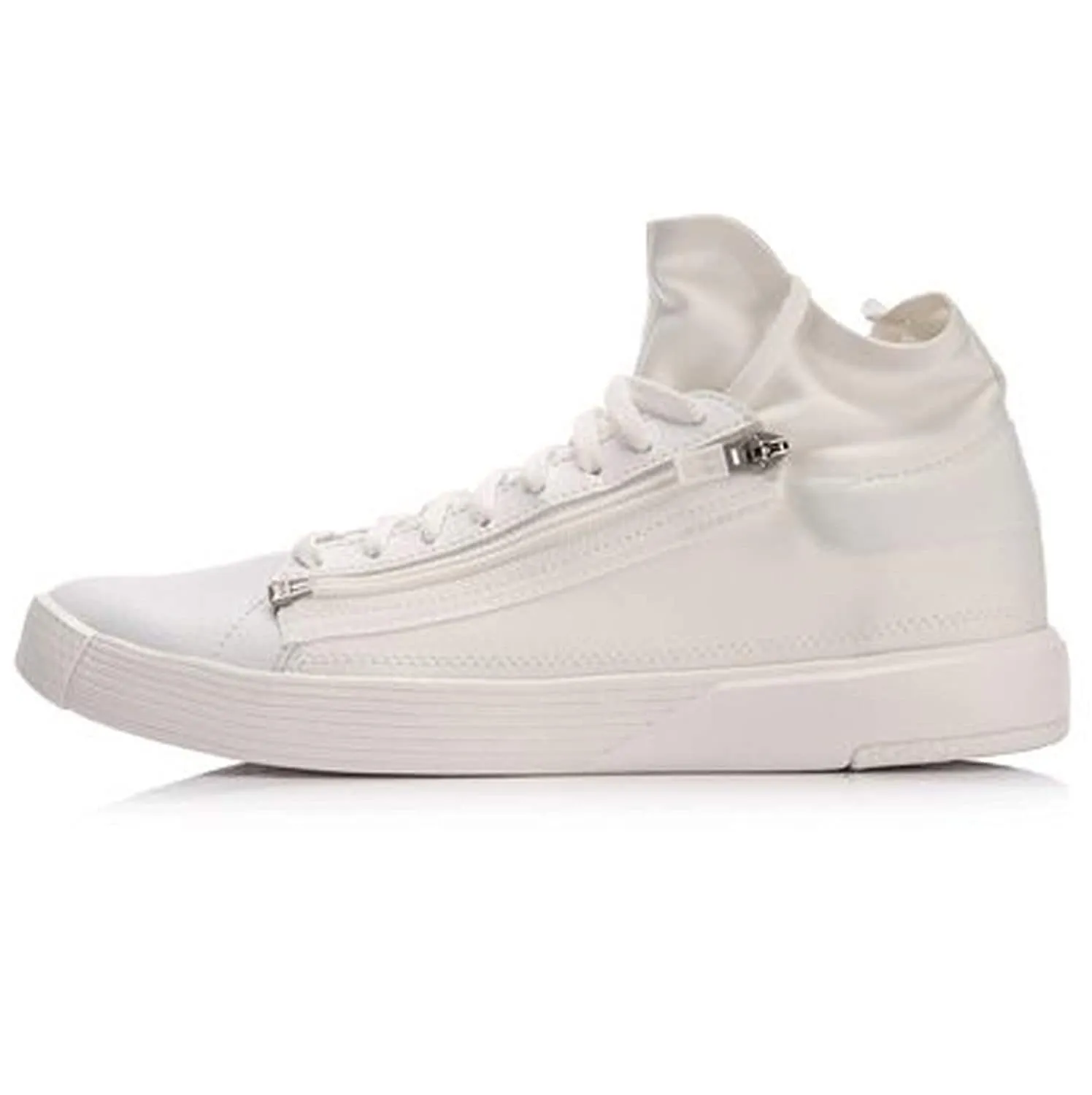 Li-Ning Basketball Culture Professional Basketball Shoes Milky White