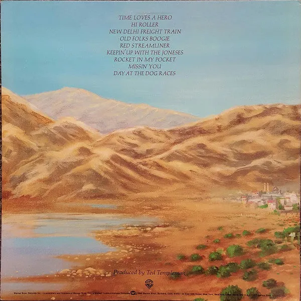 Little Feat - Time Loves A Hero (LP, Album, Jac) (VG )