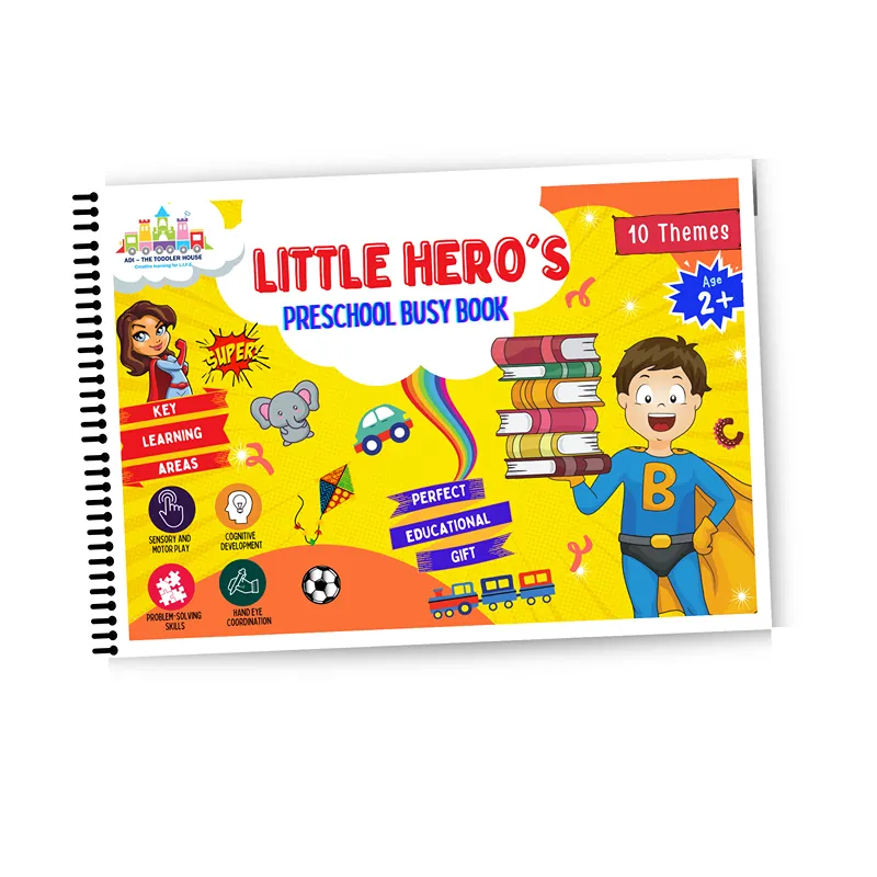 Little Hero's Preschool Busy Book