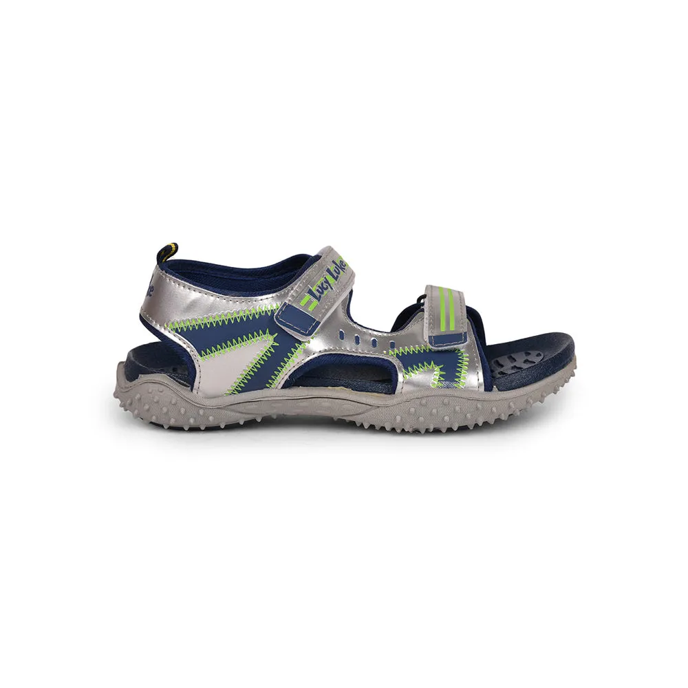 Lucy & Luke (Navy Blue) Casual Sandal For Kids RICO-15 By Liberty