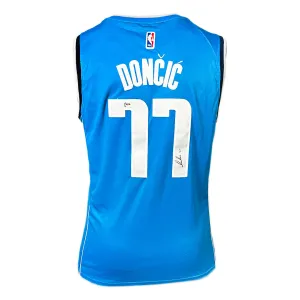 Luka Doncic Signed Dallas Mavericks Nike Icon Edition Basketball Jersey (PSA)