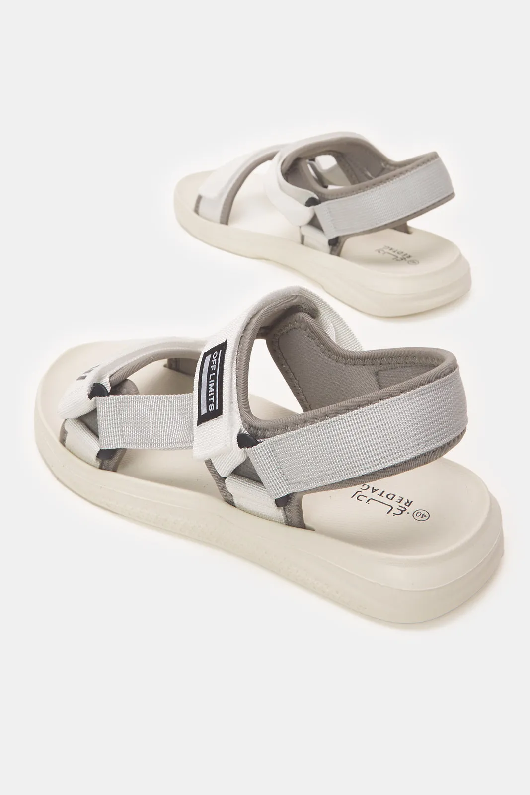 Men Beige Sports Sandal