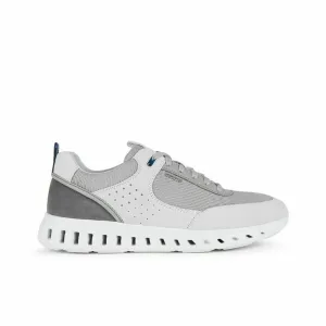 Men’S Casual Trainers Geox Oustream White