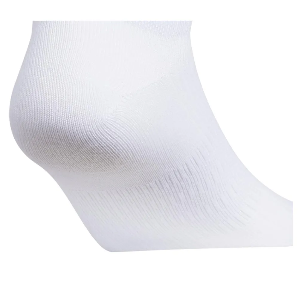 Men`s Superlite 3.0 6 Pack No Show Tennis Socks White and Black