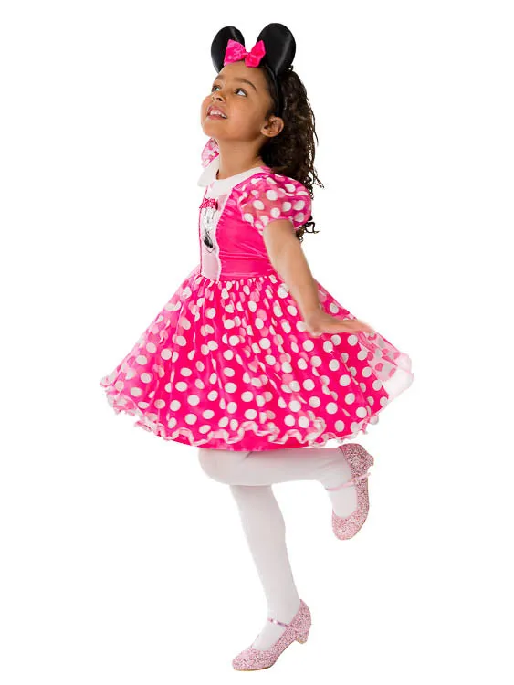 MINNIE MOUSE PINK DELUXE COSTUME, CHILD