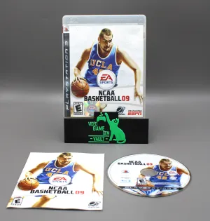 NCAA Basketball 09 (Sony PlayStation 3, PS3) CIB, Complete W/Manual