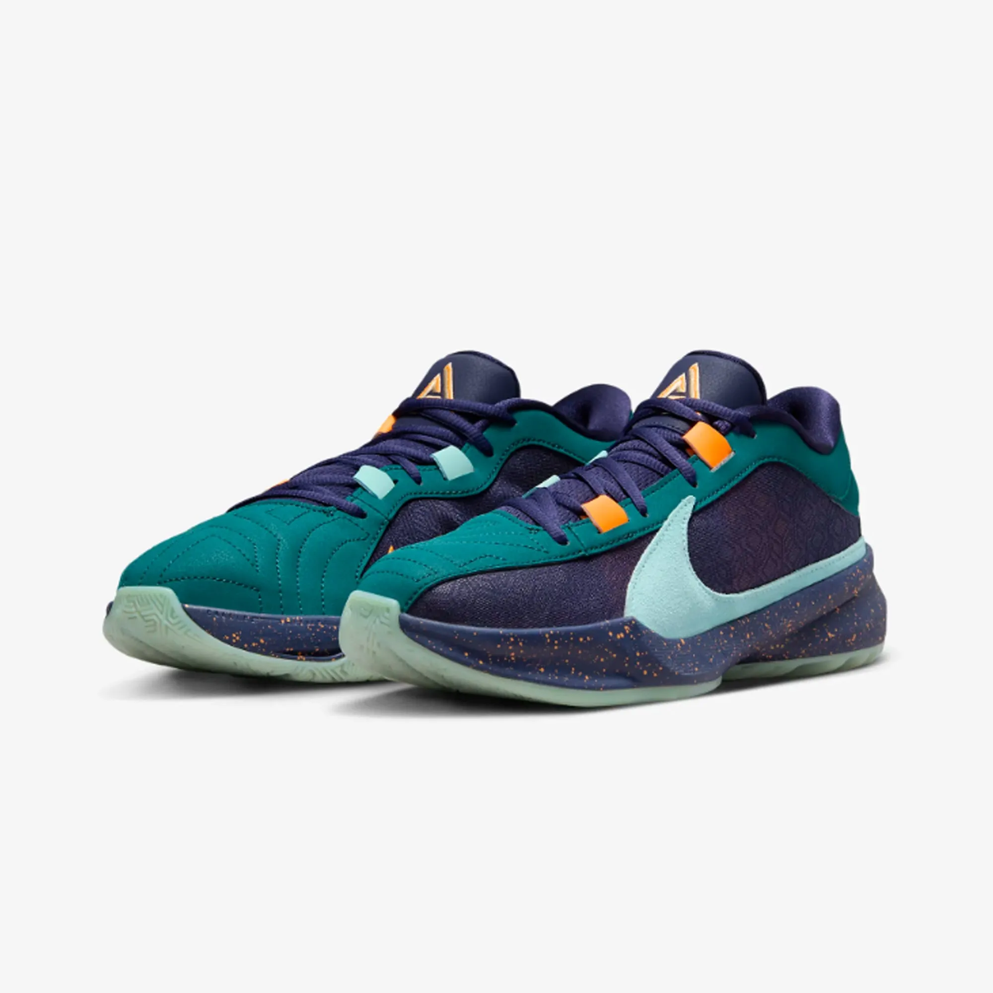 Nike | FREAK 5 EP  { GEODE TEAL/JADE ICE-PURPLE INK