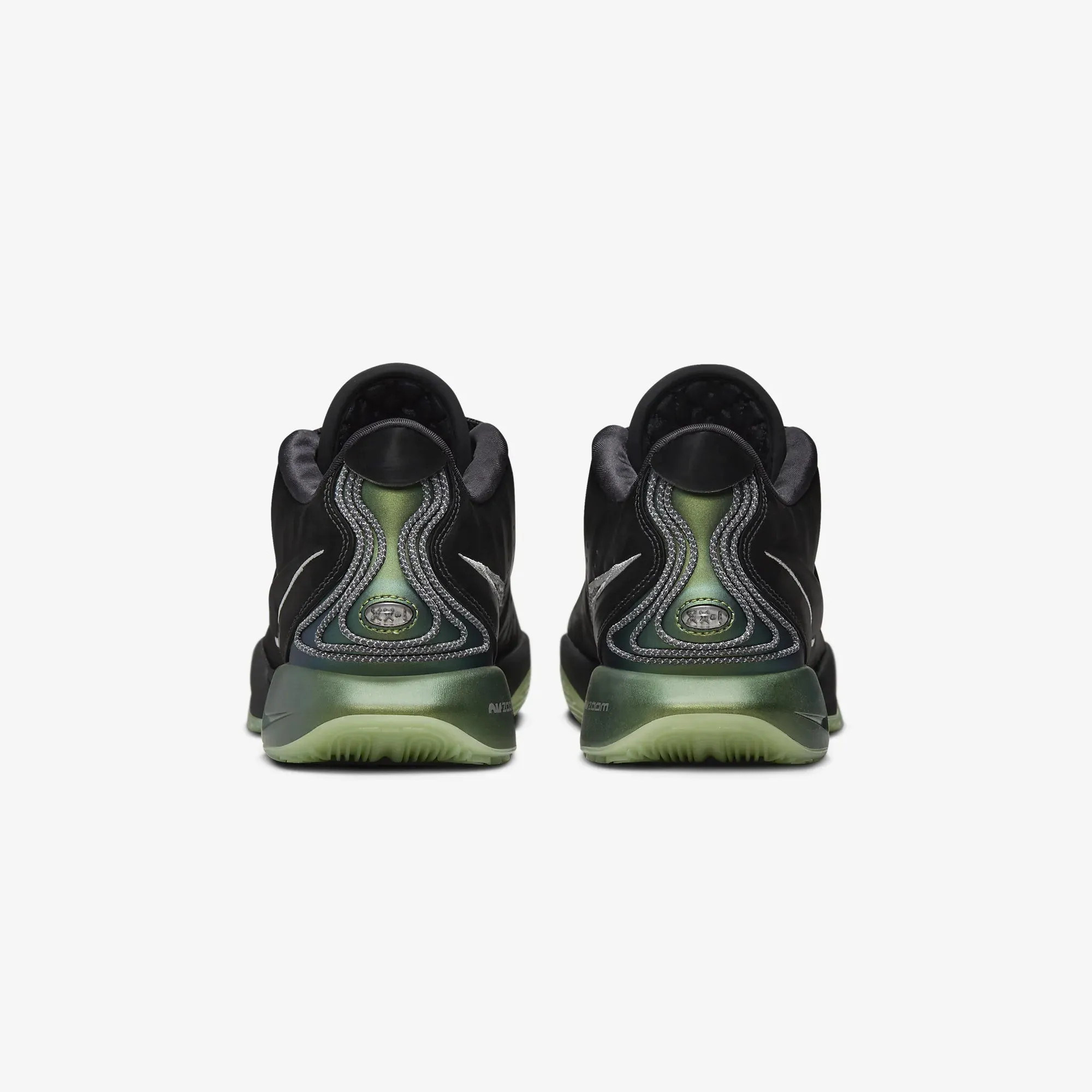 Nike | LEBRON XXI "TAHITIAN" EP  { BLACK/MTLC PEWTER-IRON GREY-OIL GREEN