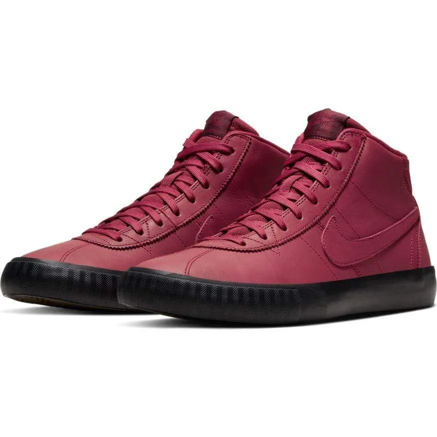 Nike SB Bruin Hi ISO Orange Label Team Red Night Maroon Black