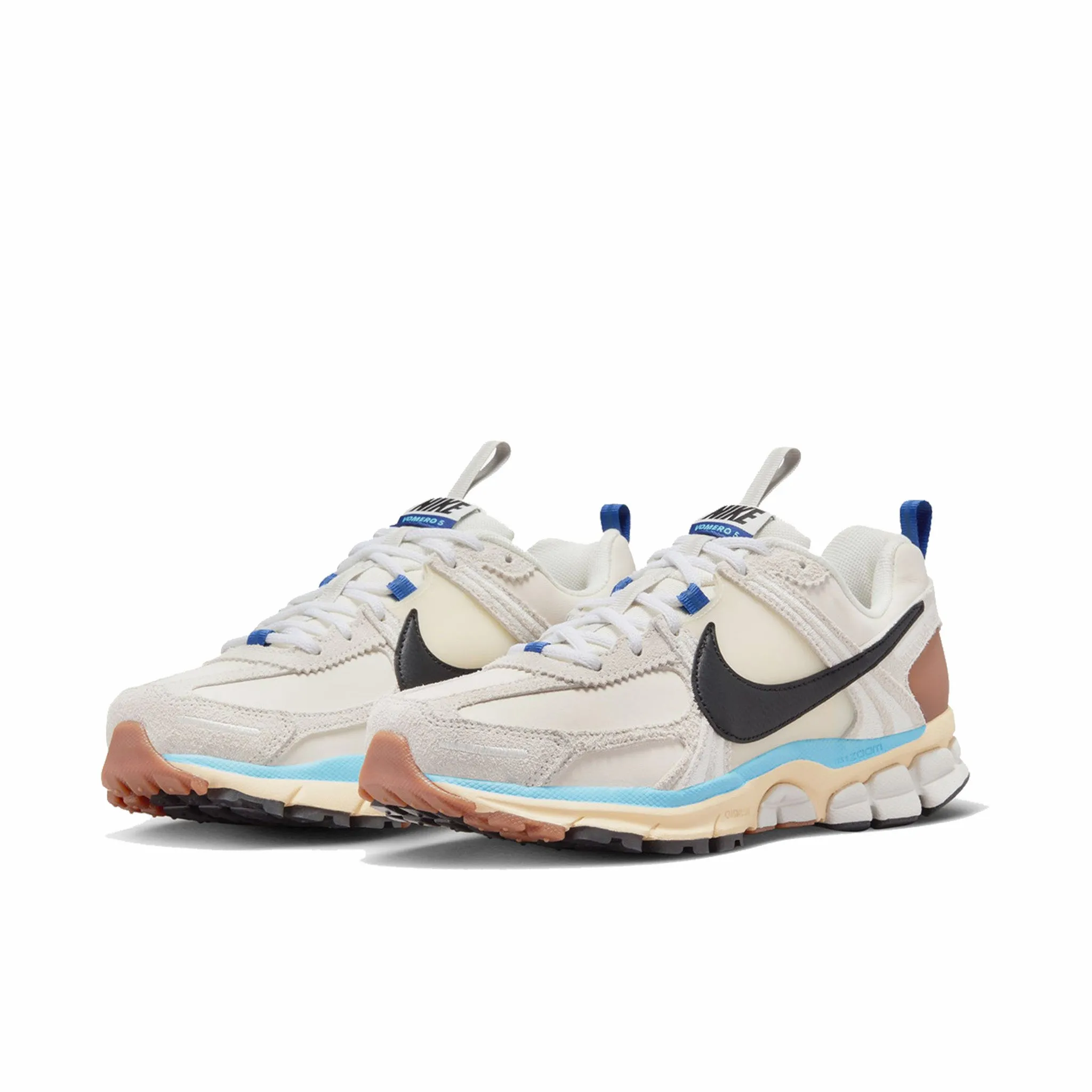 Nike Women's Zoom Vomero 5 PRM “Design by Japan” (Pale Ivory/Black-Light Bone-Pale Vanilla-Aquarius Blue)