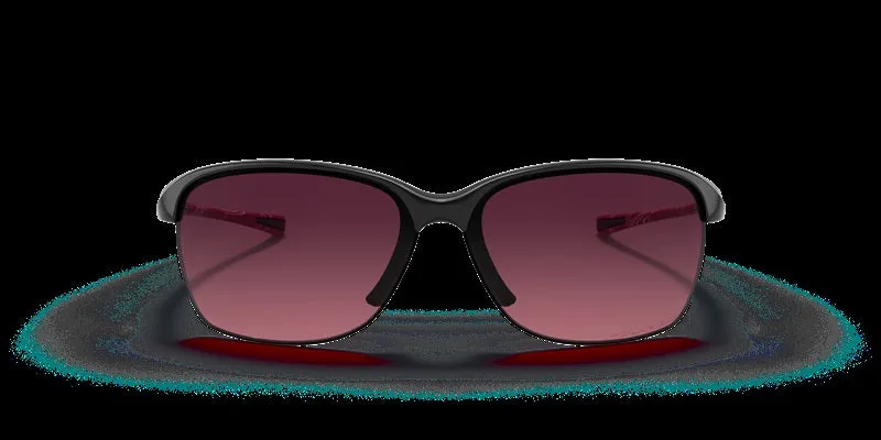 Oakley Unstoppable Polished Black/Smokey O W/ Rose Gradient Polarized