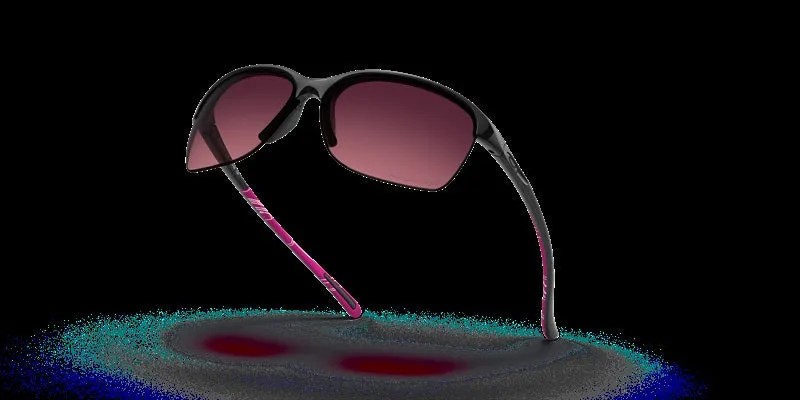 Oakley Unstoppable Polished Black/Smokey O W/ Rose Gradient Polarized