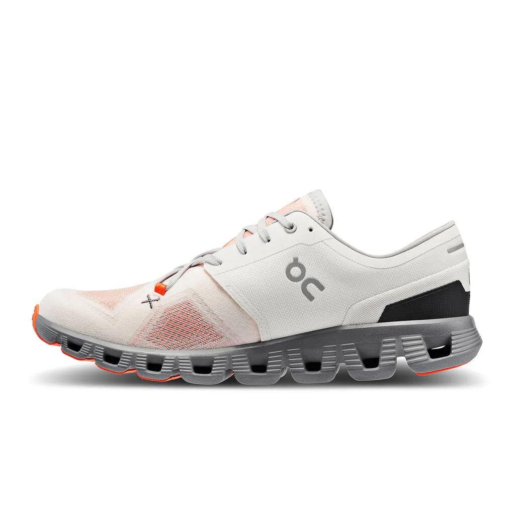 On Running Cloud X 3 (Mens) - Ivory/Alloy