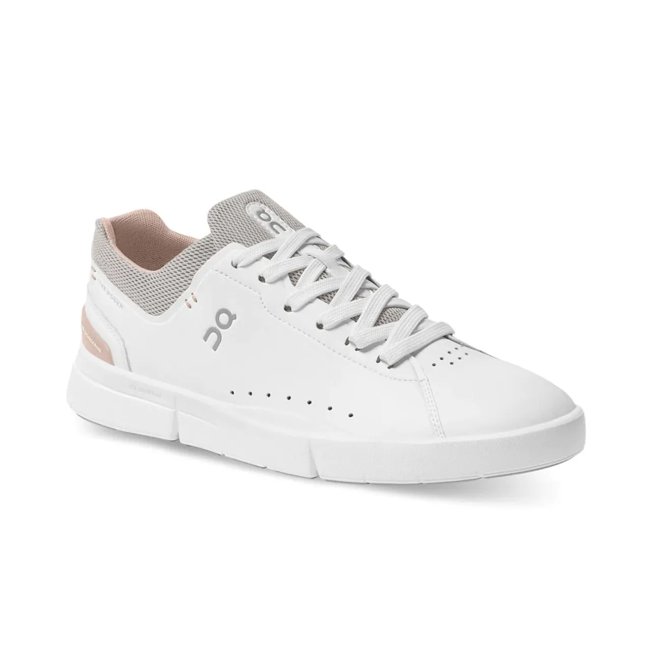 ON THE RODGER ADVANTAGE WHITE/ROSEHIP - WOMENS