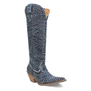 Online Exclusive | Dingo | Honkytonk Honey Denim Boot in Blue**PREORDER