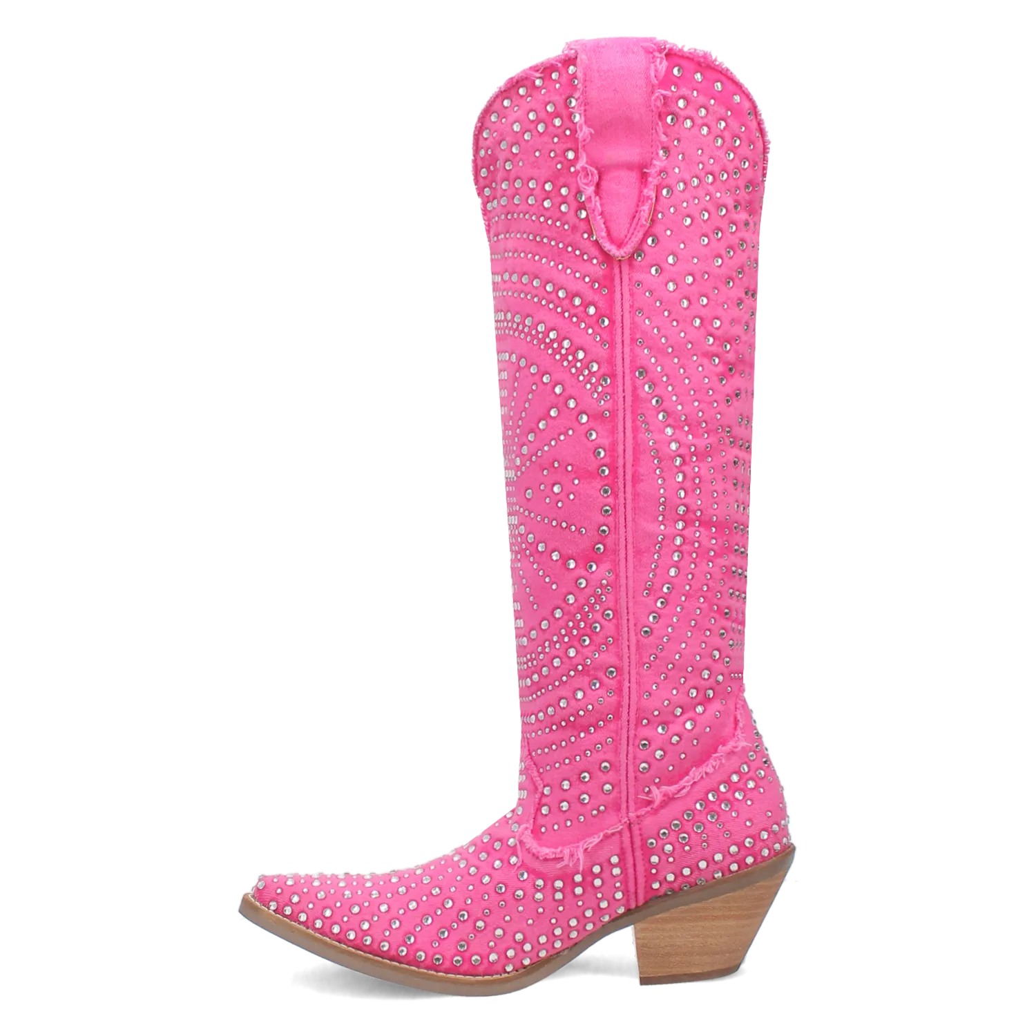 Online Exclusive | Dingo | Honkytonk Honey Denim Boot in Pink**PREORDER