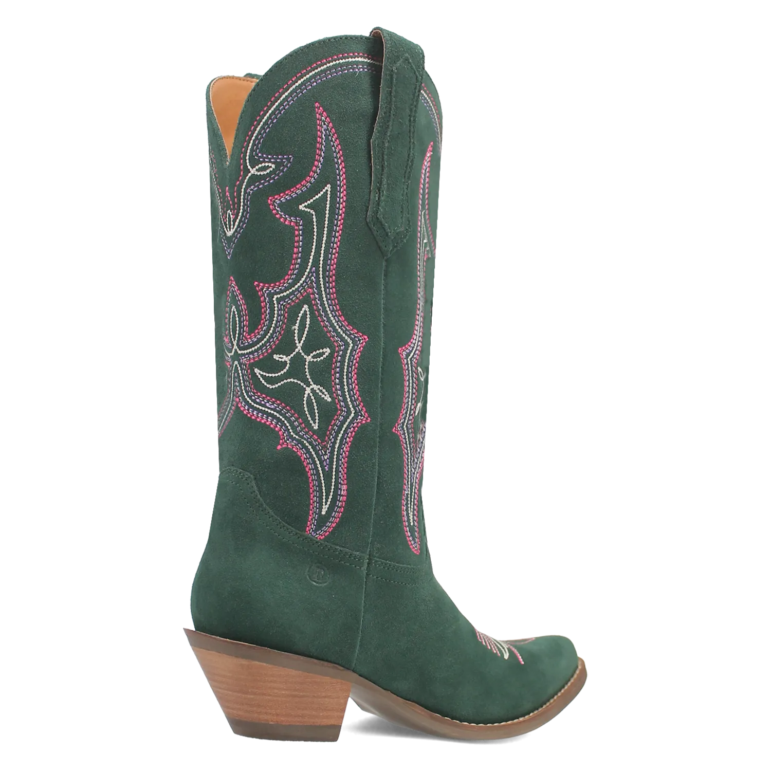 Online Exclusive | Dingo | Hot Sauce Leather Boot in Green **PREORDER