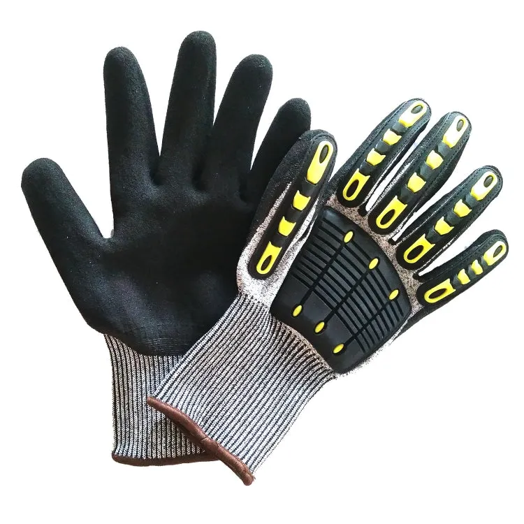 Outdoor Cycling TPR Cut-proof Wear-Resistant Gloves, Size: M(1008)