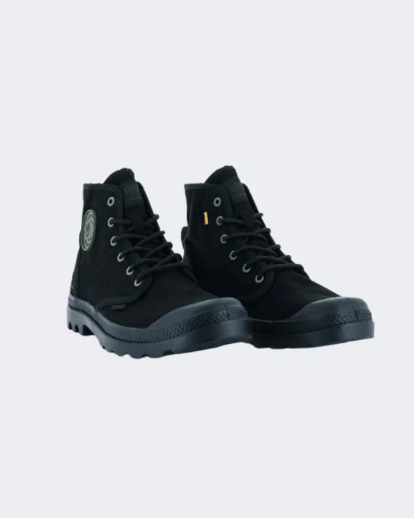 Palladium Pampa Hi Htg Supply Unisex Lifestyle Shoes Black