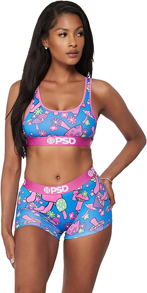 PSD Women's  Groovy Shroom Boy Shorts