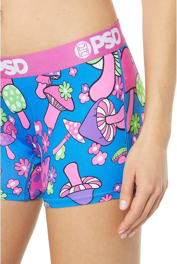 PSD Women's  Groovy Shroom Boy Shorts