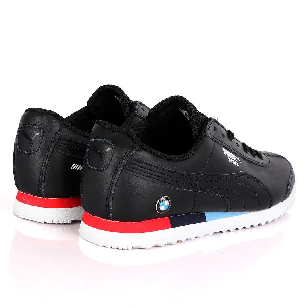 Puma Roma Motor Sport Black Sneakers