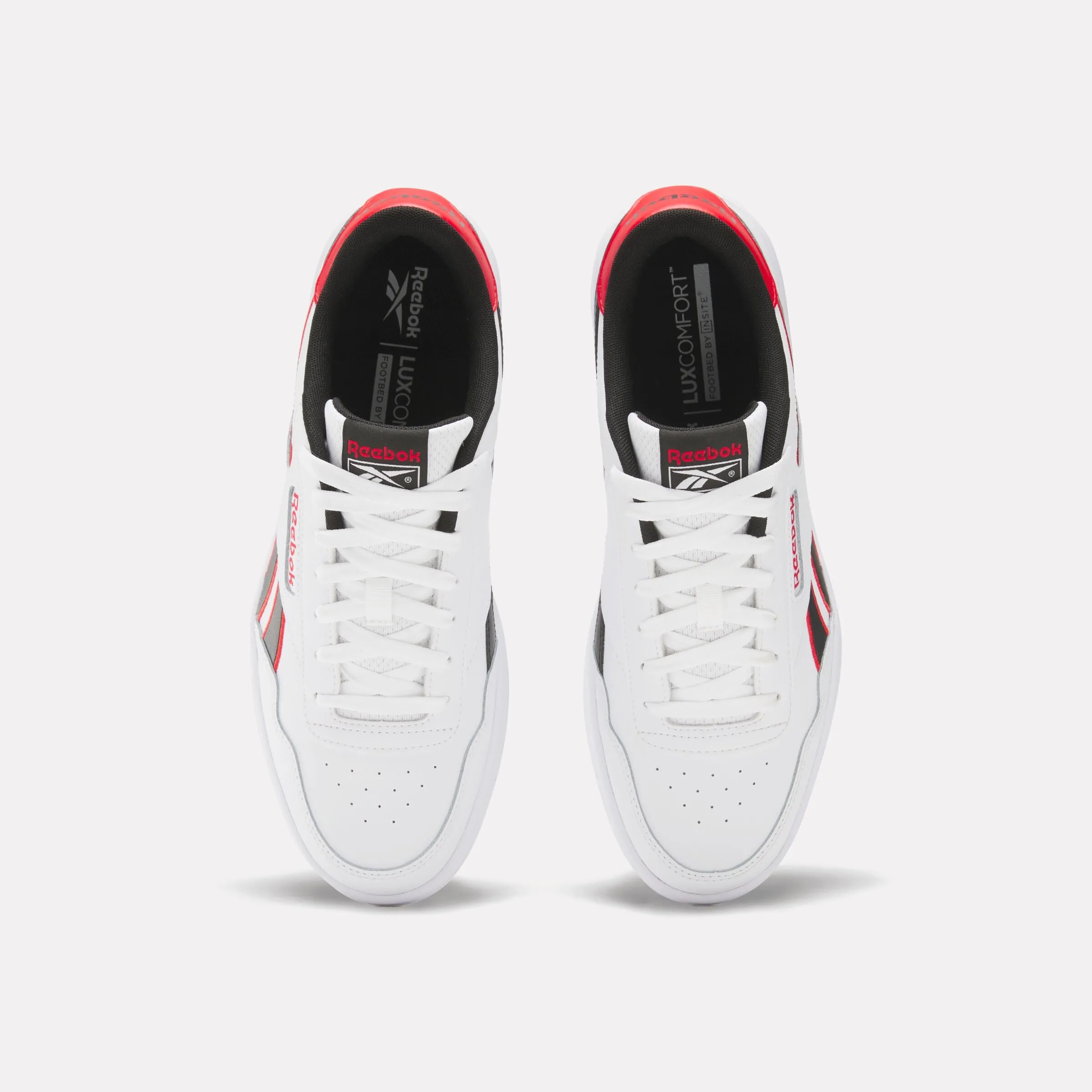 Reebok Court Advance Shoes White/Black/Vector Red