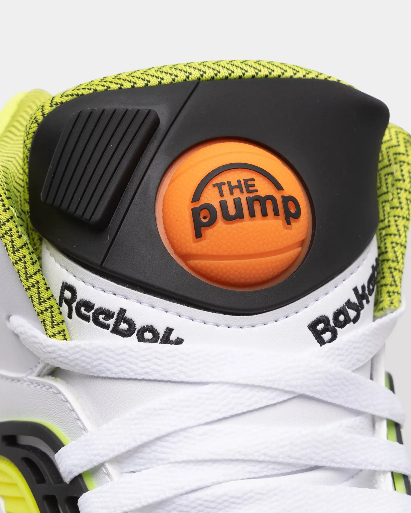 Reebok Pump Twilight Zone "Solar Acid Yellow" Footwear White/Solar Acid Yellow