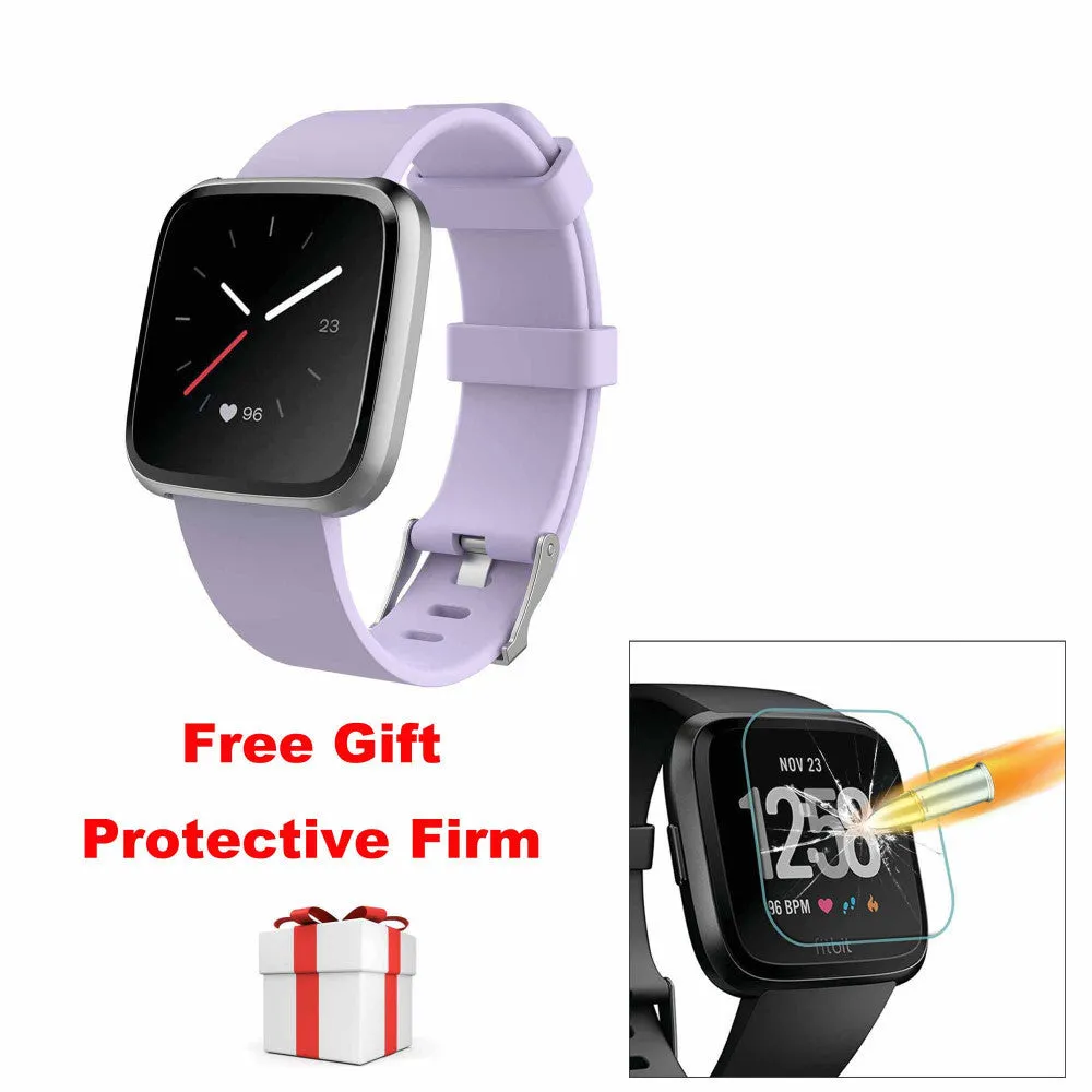 Replacement Band For Fitbit Versa/Versa Lite Starp Soft Silicone Waterproof Wrist Accessories Strap For Fit bit Versa Bracelet