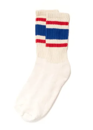 Retro Stripe Crew Socks