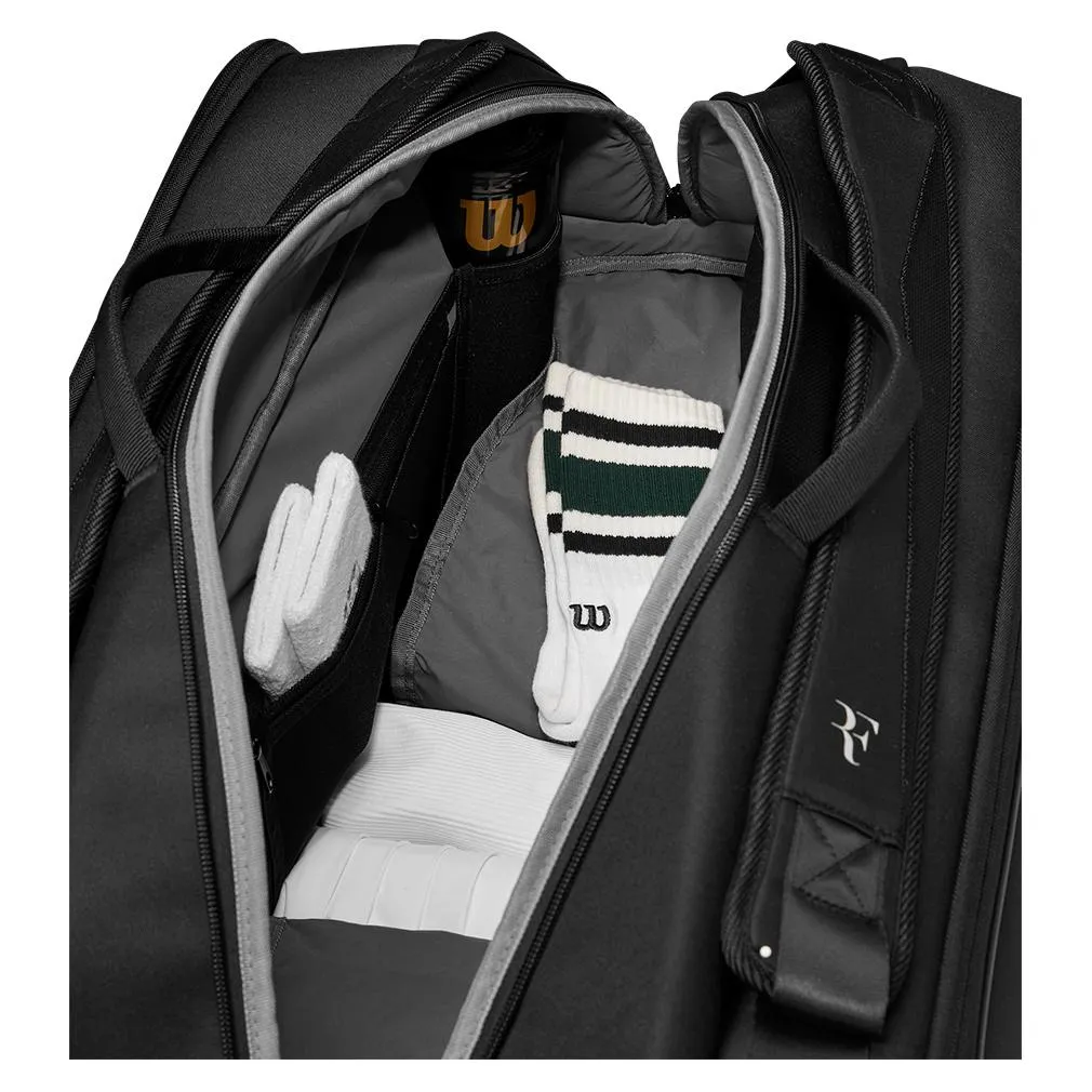 RF Tournament 15pk Tennis Racquet Bag Black