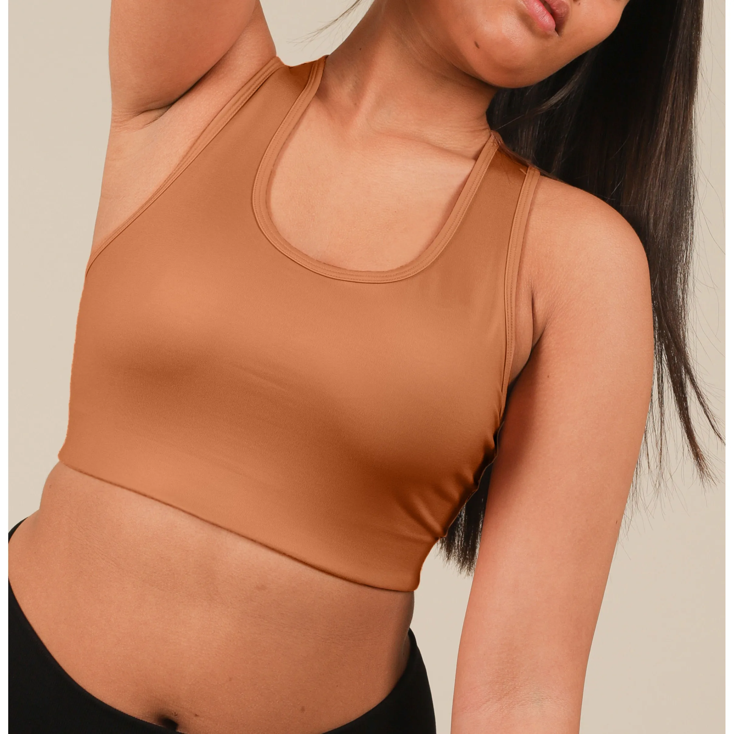 Röhnisch Compression Sports Bra A/B Tan Line | Buy Röhnisch Compression Sports Bra A/B Tan Line here | Outnorth