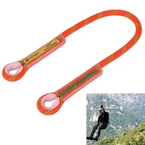 Safety Outdoor Rock Climbing Rappelling Mountaineering Fall Protection Rope,  Length: 60cm