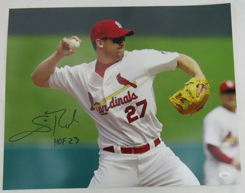 Scott Rolen Signed 16x20 Photo w/ HOF 23 Insc JSA Witness