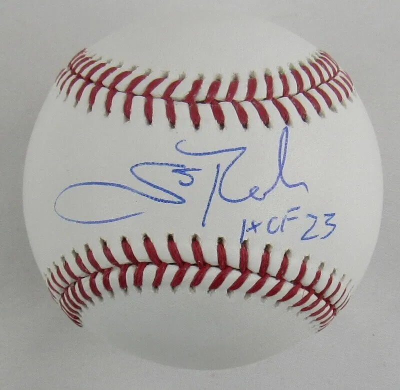 Scott Rolen Signed Rawlings Baseball w/ HOF 23 insc JSA Witness