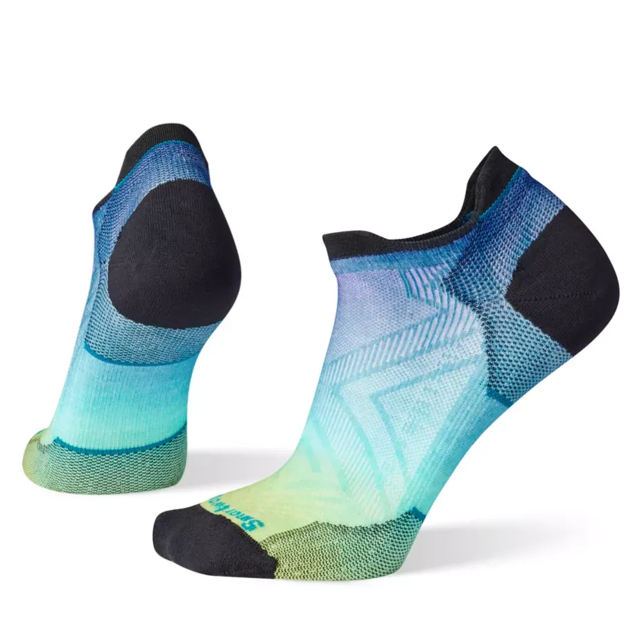 Smartwool Women's Run Zero Cushion Ombre Print Low Ankle Socks