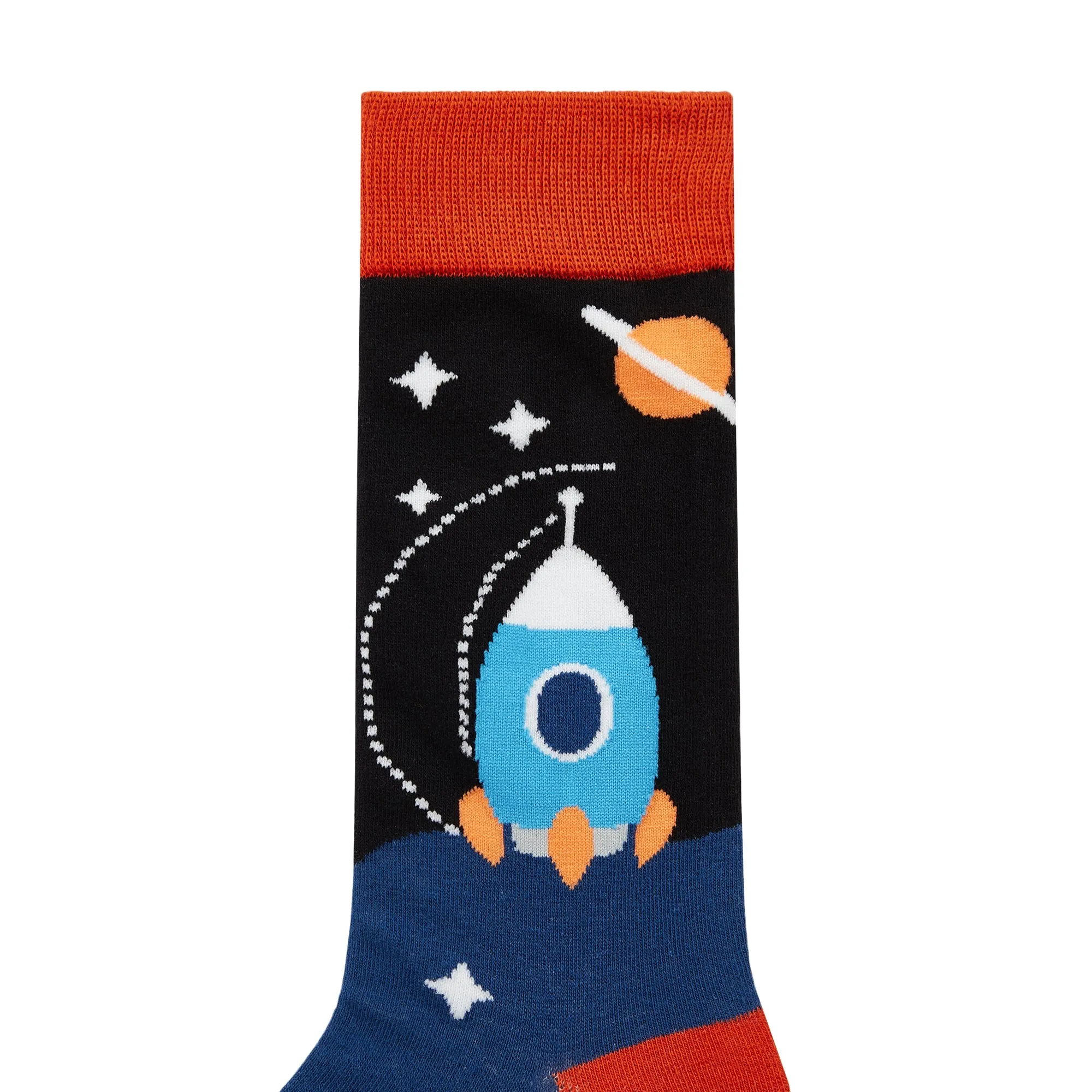 Space Shuttle Printed Crew Length Socks