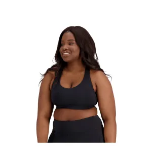 Sports Bra New Balance Fuel Bra Black Woman