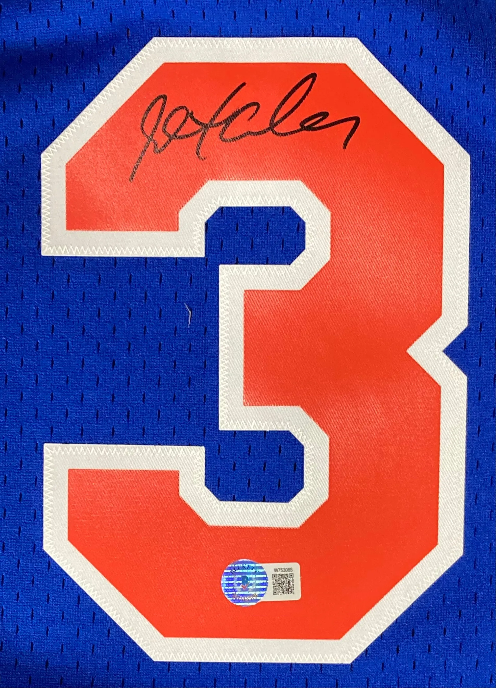 Stephon Marbury Signed New York Knicks 2005/06 M&N HWC Swingman Jersey BAS ITP