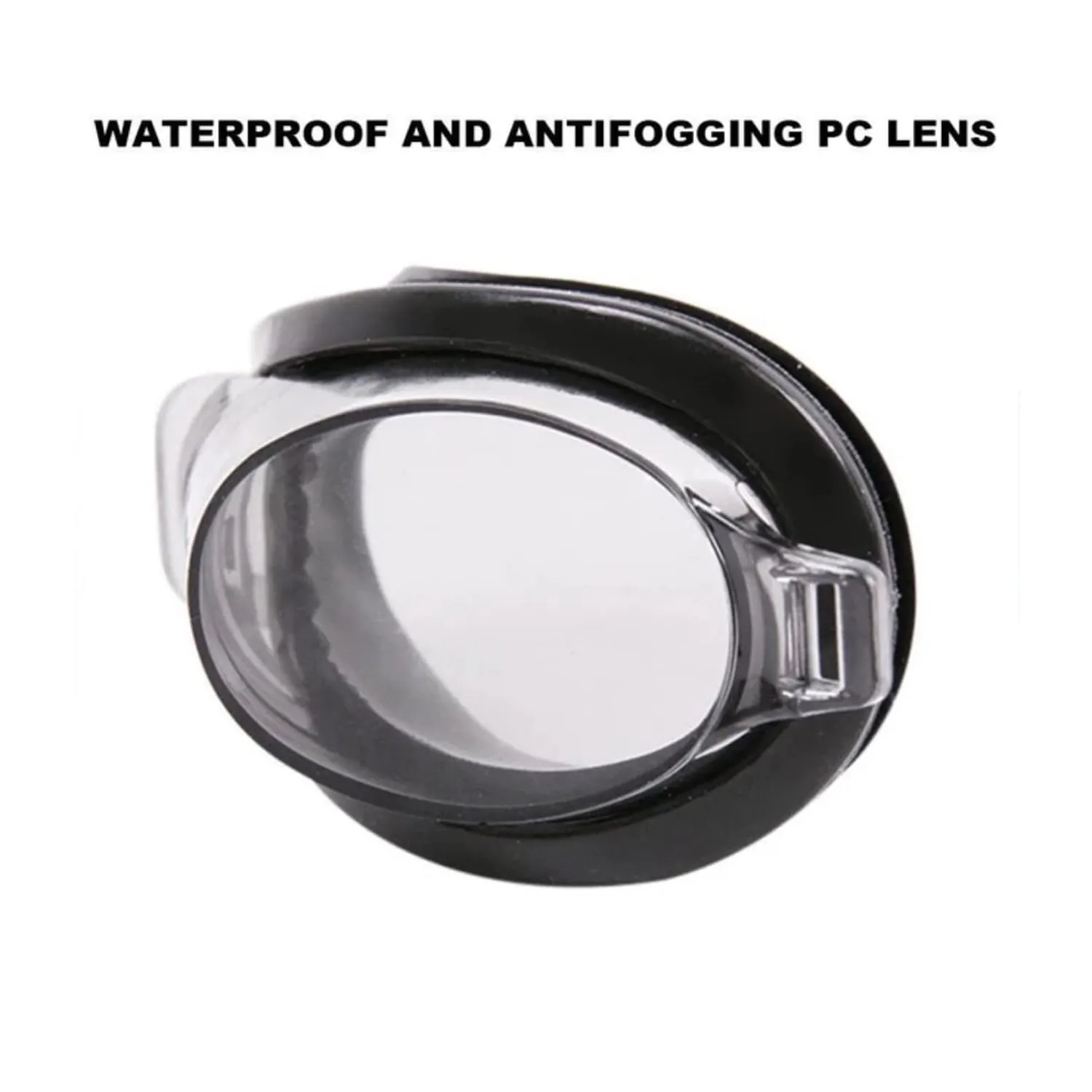 Swimming Goggles With Ear And Nose Plug Adjustable Clear Vision Anti-Fog Waterproof