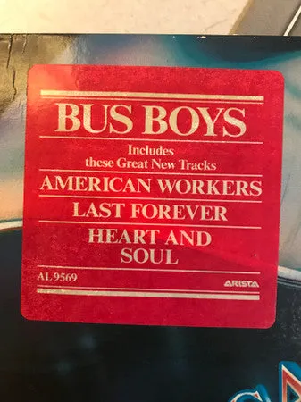 The Bus Boys - American Worker (LP, Album) (M)